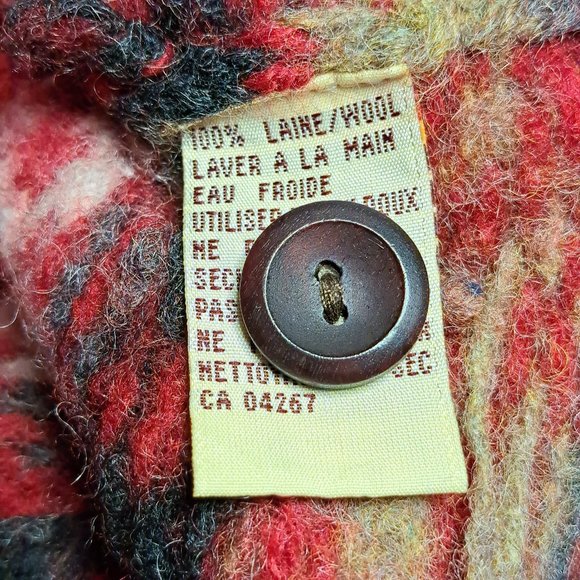 Vintage GAM women cardigan SKI Sz M WOOL TRULY STUNNING GORPCORE SKI NOVELTY - Picture 10 of 10